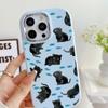 LZ8 Cartoon Cat Cute Art Soft Phone Case for Samsung S24 Ultra S23 Plus S21 FE A16 A54 A34 A52 A06 Infinix Hot 40 30i Lens Protection Shockproof Cover