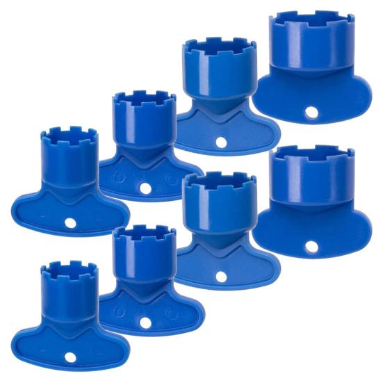 Портативный ключ для аэратора, 4 шт./компл., различные характеристики, нелегко повредить ручные инструменты, мини-ключ для аэратора для крана, дом