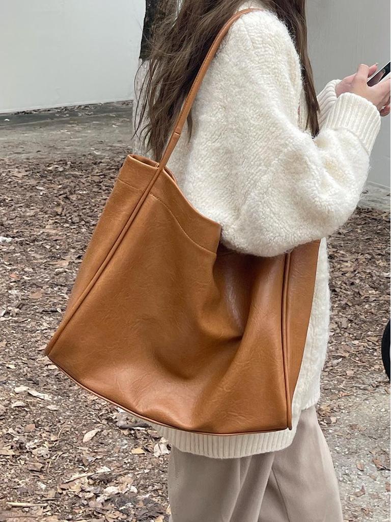 Женская сумка-тоут Maillard из мягкой кожи для поездок на работу и учебы, большая вместимость 2023 года