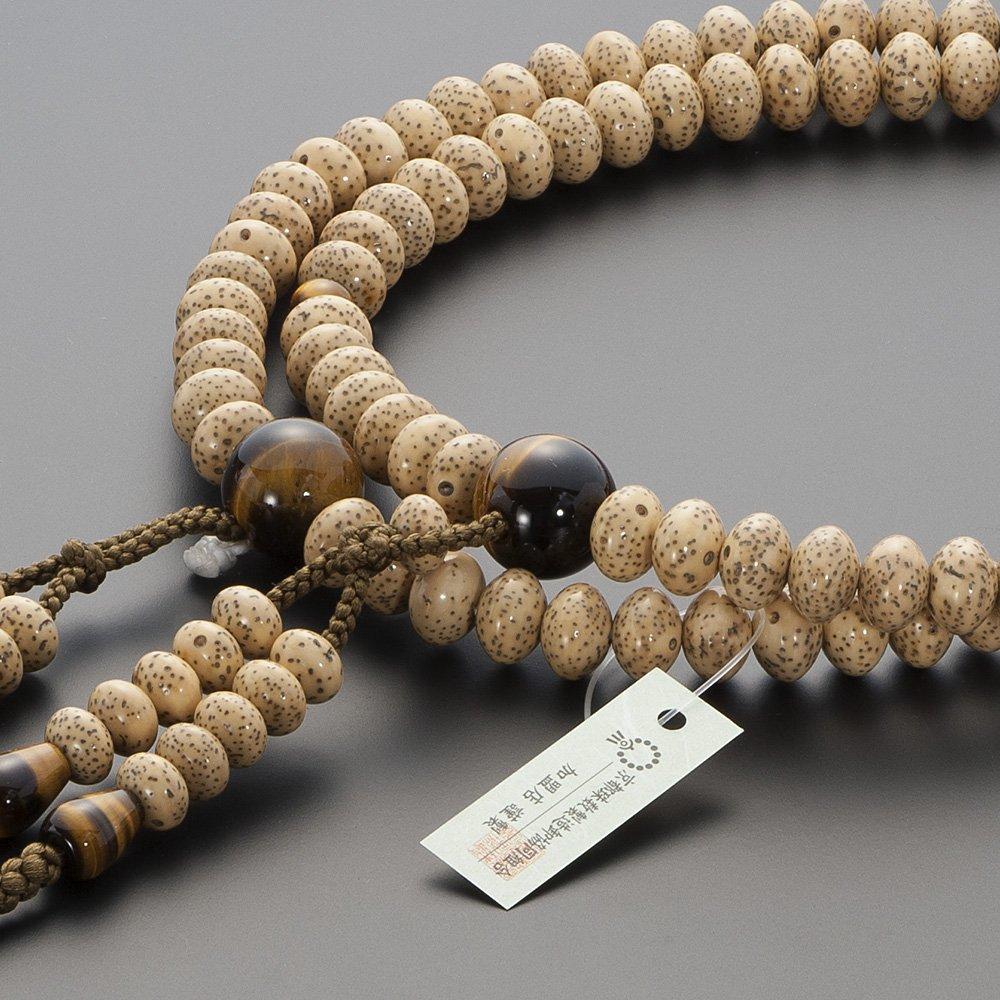 Buddhist altar shop Takita Shoten Молитва Сингон подлинные молитвенные четки Бодхи мандариновый камень 2 чистый шелк Ханабон тэнбо молитва основная серия молитва