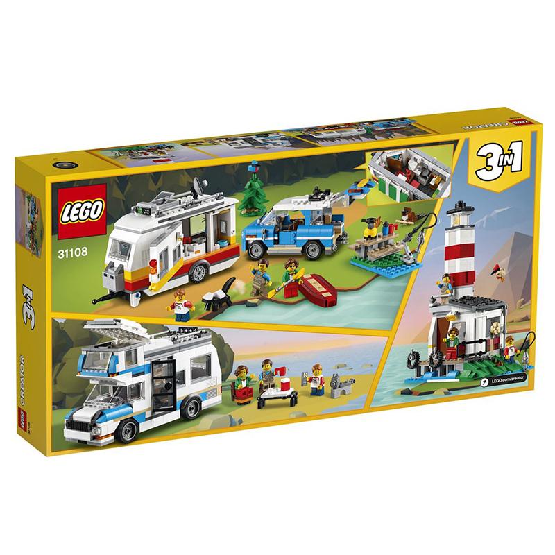 LEGO 31108 Семейный отпуск в фургоне Блочные игрушки