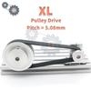 XL Belt Model 132XL to 214XL XL Timing Belt Tooth Pitch 5.08mm XL Rubber Belt Width 6 8 10 12.7 15 20mm for CNC Synchronous Belt