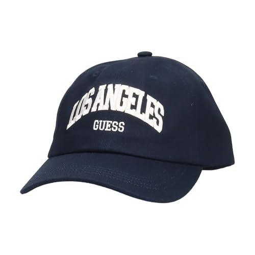 GUESS Logo Embroidered Casual Cap MO1A1252DS Navy Adjustable Baseball Hat
