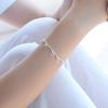 925 Sterling Silver Star Charm Bracelets &Bangle Anklet For Women Party Wedding Jewelry A206