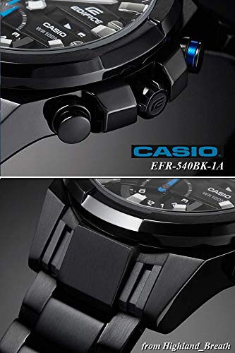 EFR-540BK-1A Casio Edifice Часы CASIO EDIFICE Гоночный Хронограф EFR-540BK-1 Аналоговые Мужские [Параллельный Импорт]