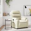 VidaXL Reclining Massage Armchair, Relaxation Chair with Footrest, Seat with Backrest and Armrests Living Room, 373494