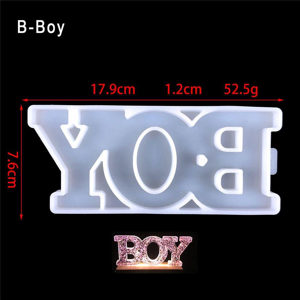 Форма для литья на день рождения, украшение дома, силиконовые формы для букв и букв, форма для алфавита, форма для эпоксидной смолы