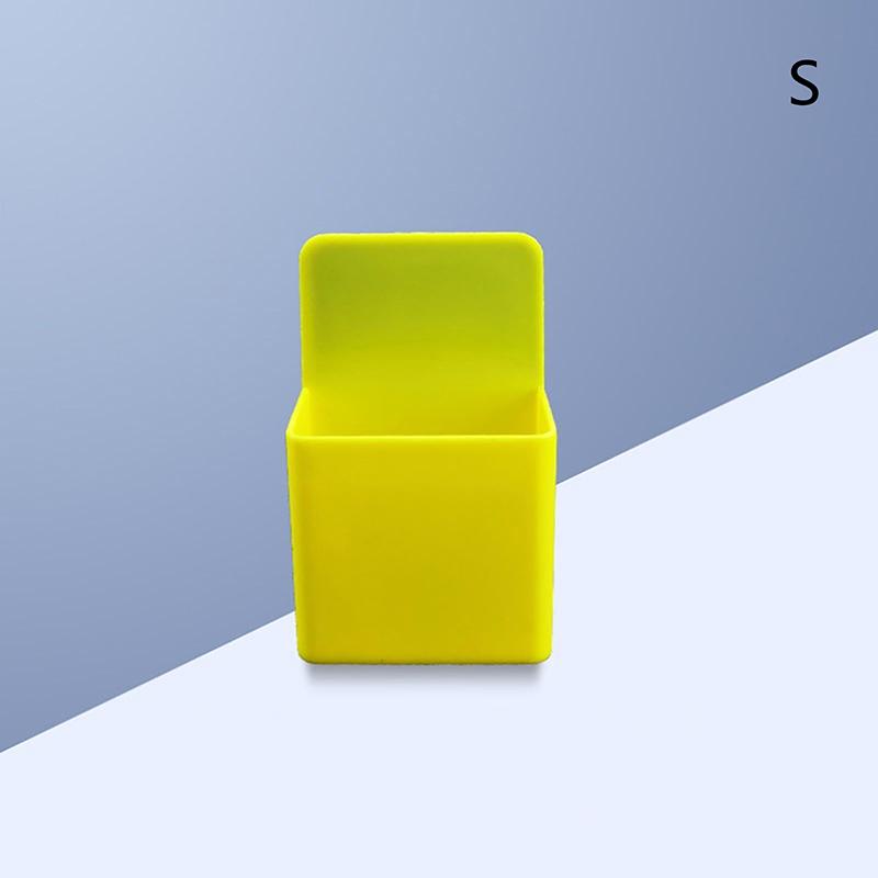 Магнитный ящик для хранения ярких цветов, пластиковый держатель для маркера для доски, контейнер для холодильника, органайзер для домашнего офиса, школьные принадлежности