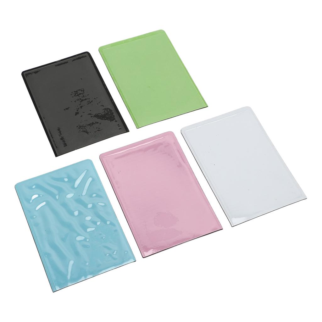 5PCS Magnetic Picture Frames PP 3 Inch Photo Sleeve Pocket Mini Magnetic Picture Holder for Home Refrigerator Decor