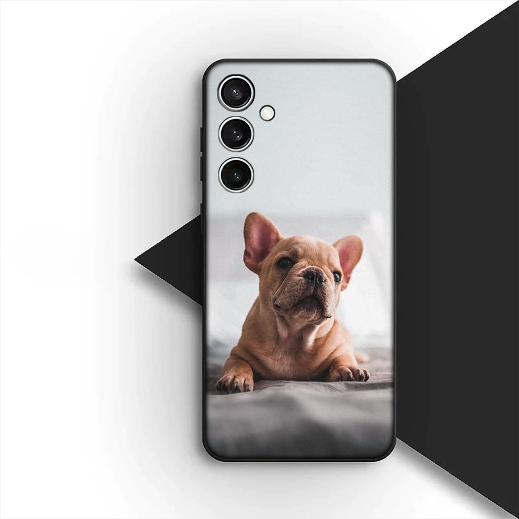 Чехол для Xiaomi Poco C75 C65 C85 X7 X6 M8 F7 F8 Ultra F6 Pro MI PocoF7 Корпус Силиконовый Чехол для Телефона Лапа Французский Бульдог Собака Искусство
