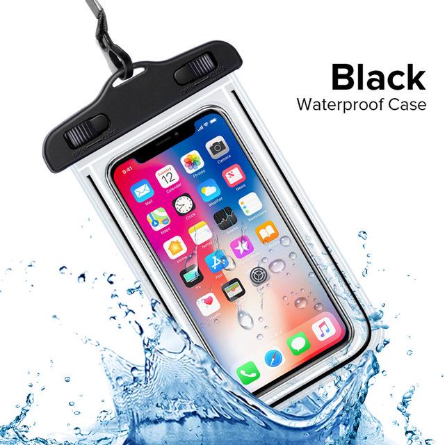 Универсальный водонепроницаемый чехол-сумка IP68 для телефонов iPhone 16 15 14 13 12 11 Pro Max Samsung S23 S24 S25 Ultra, водозащитный чехол для плавания, аксессуары