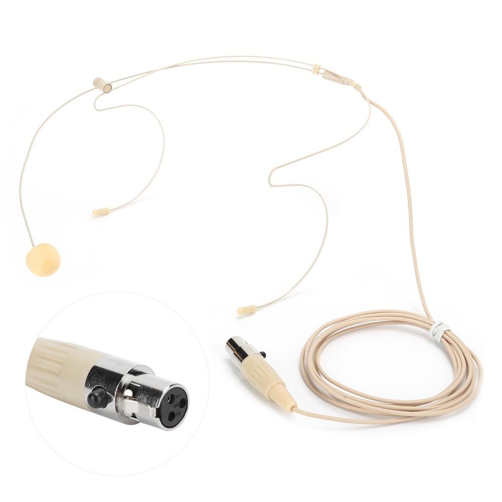 Mini XLR Connector 3 Pin Connector Headset Microphone Broadcasting