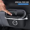 Car Hanging Storage Box ABS Pressing Type Trash Car Accessories For Volvo Xc60 Xc90 V40 V60 S60 V50 V90 S80 C40 XC40 V70 XC70