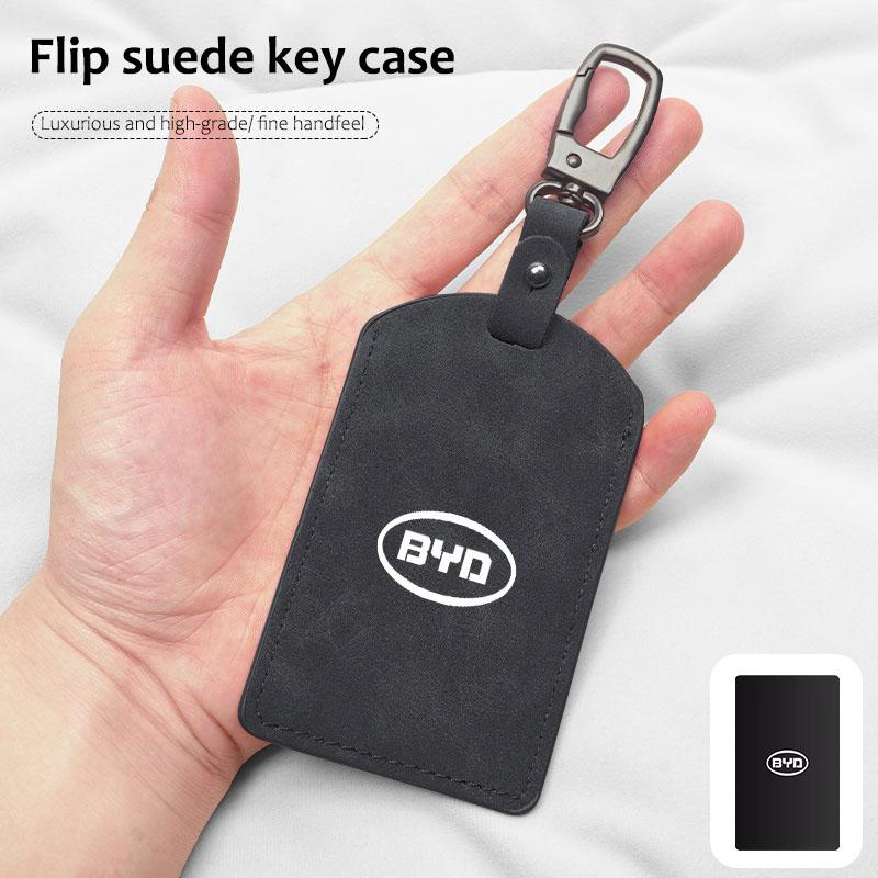Car Remote Key NFC Card Case Cover Protection Shell For BYD Atto3 Yuan Tang EV Han Qin Song Plus DMi Dolphin S7 S6 L3 M6 F3 F0