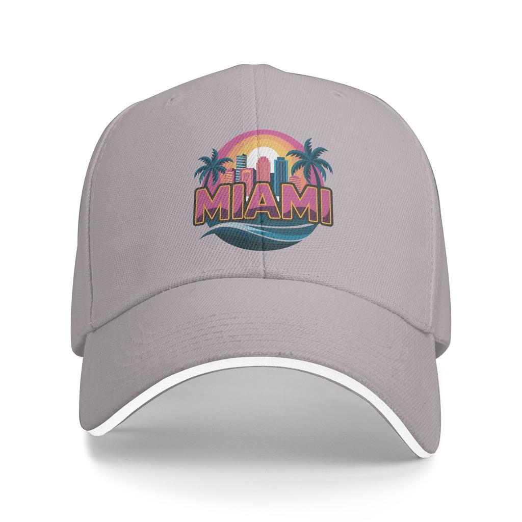 Haiti Flag Emblem Distressed Vintage Sandwich Cap Fitted Cap Sun Hats Adjustable Polyester Baseball Cap High Quality