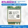 1 Set 2.4Ghz Bluetooth-Compatible Wifi Card Ipx Connector Card Rtl8822Ce Dual-Band 802.11Ac 1200Mbps M2 Wifi Card