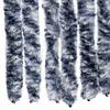 Insect Protection Curtain Blue and White 56 x 200 cm Chenille