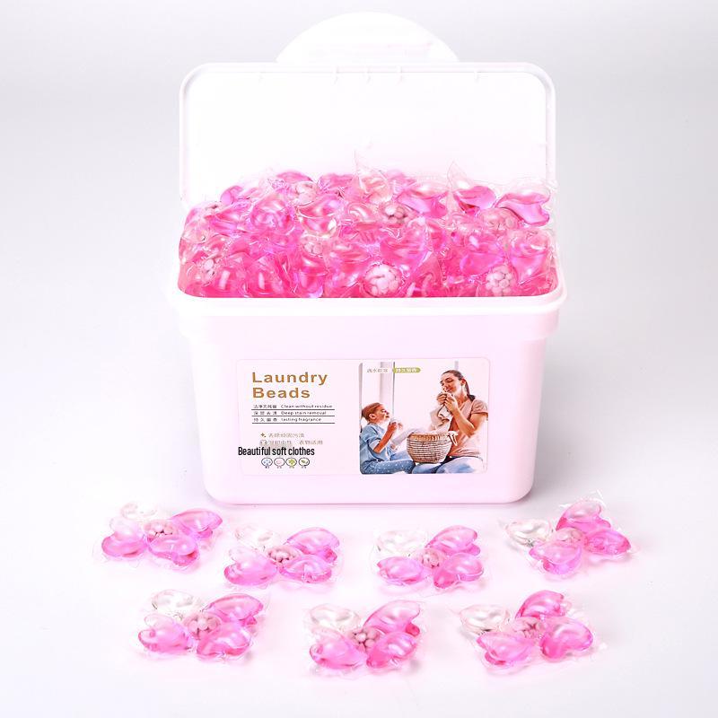 Трехкамерные капсулы для стирки «пять в одном»: Стойкий аромат, удаление пятен, смягчающие концентрированные капсулы для стирки