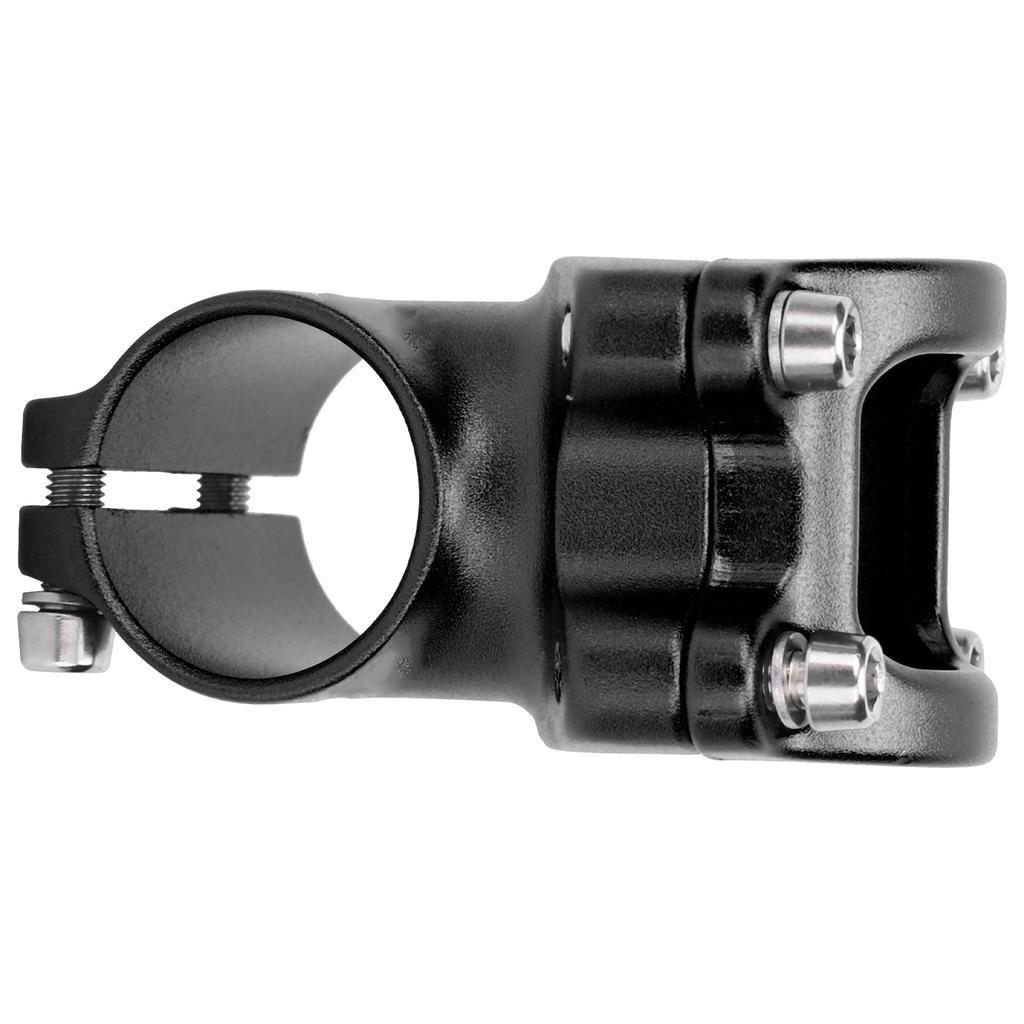 LUNJE 31.8x35mm Bike Handlebar Short Stem Riser Aluminum Alloy Hollow Stem