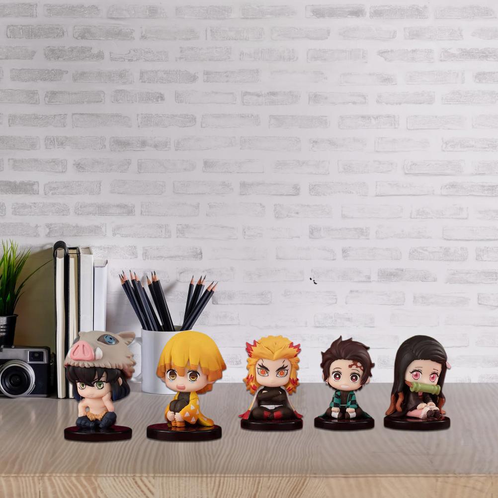 Аниме Персонаж Кукла Мультяшная Кукла Украшения ПВХ Украшения для Спальни Прикроватной Тумбочки Гостиной