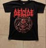 Винтажная футболка группы Deicide Унисекс Хлопок Мужская Женская S-5XL