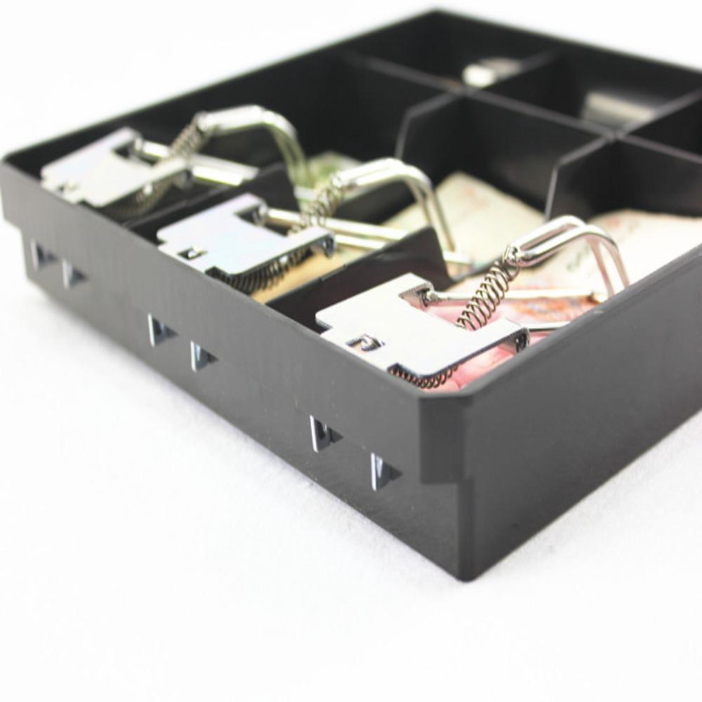 Counter Case 3/4/5compartments Store Coin Drawer box Cash Drawer Tray Cash Register Box Cashier Box