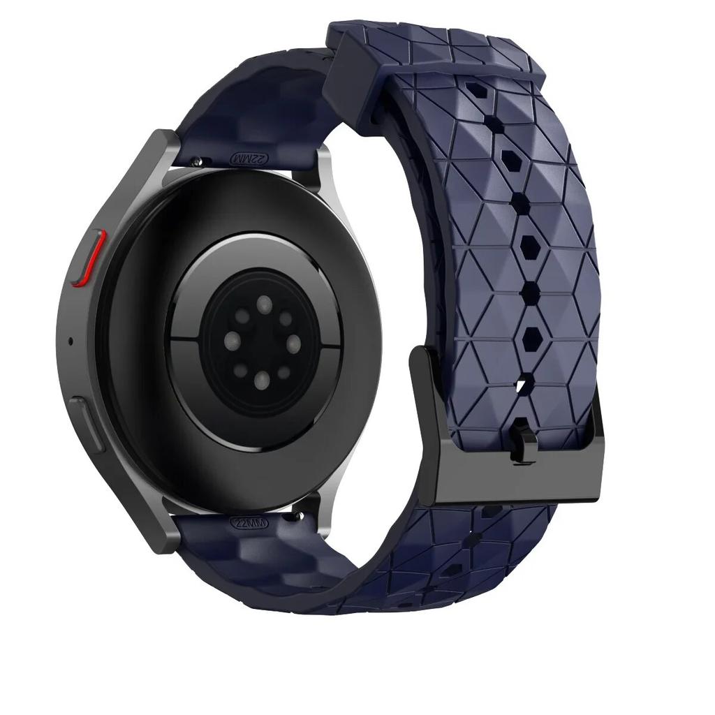 Силиконовый ремешок 20 мм 22 мм для Amazfit GTR 4 3pro Huawei watch 4/GT2/3 Pro, спортивный браслет для часов Samsung Galaxy watch 6/5/4/3
