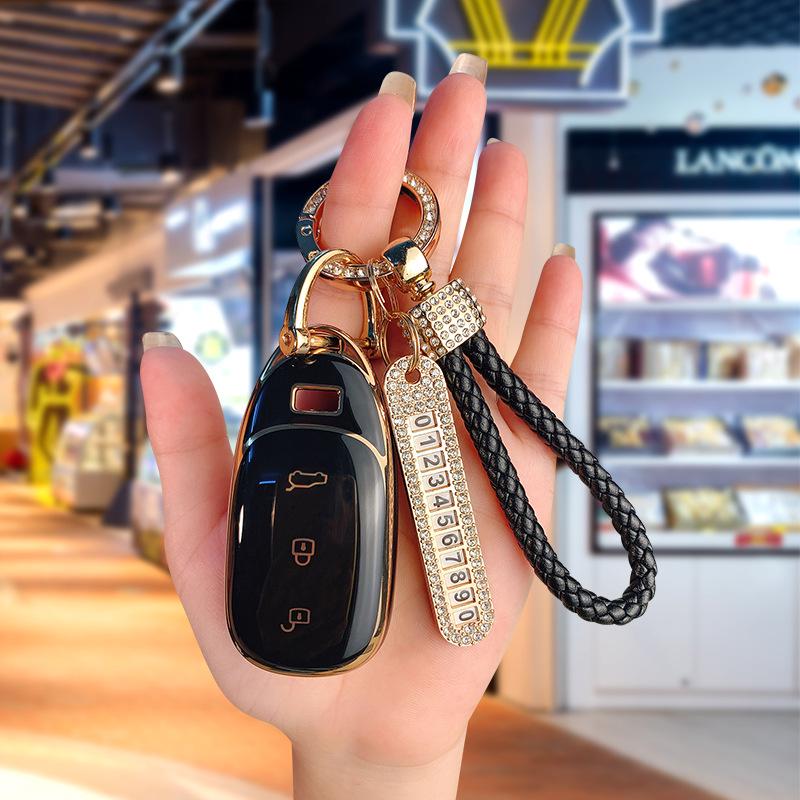 Applicable Ideal Key Case L7 MAX Remote Set: Includes Leather Strap, Buckle Pendant, L8 Protective Shell, L9 TPU Shell Buckle.