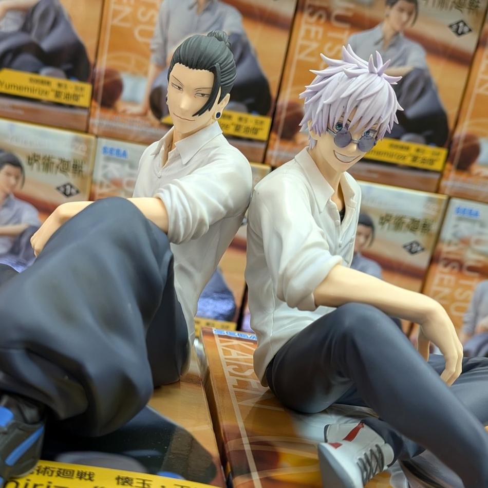 Аниме Годжо Сатору Гэто Сугуру Фигурки Действия Jujutsu Kaisen ПВХ Коллекционная Модель Стопор для Лапши Игрушка Рождественские Подарки