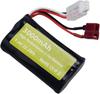 2x 7.4V 3000mAh 15C 2S Li-ion Battery with T Plug and 2-in-1 Charger – for WLtoys 12423 MJX 14301 14302 14303 H16PL RC Car 1/10 1/12 1/16 Scale