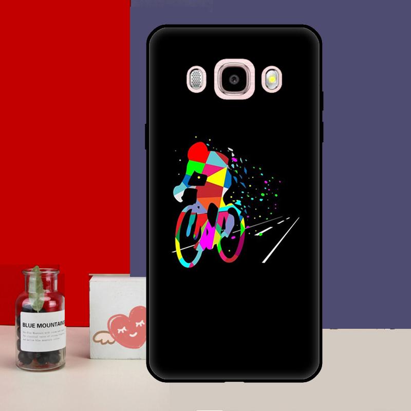 Велосипедный художественный чехол для Samsung Galaxy J6 J4 Plus 2018 J8 A6 A7 A8 A9 J1 J3 J5 J7 2016 A3 A5 2017 Coque