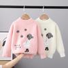 Girls Sweaters Fashion Style Children Knitted Sweater Baby Clothes Soft Smooth Material 3-11 Years Old Autumn Winter