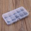 Fish Hooks Kit, 500pcs Carbon Steel Fishing Hooks Treble Hooks Kit Fishing Fish Jig Hooks with Tackle Box 3-12# Assorted Sizes