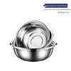 Large Round Stainless Steel Multi-Purpose Basin