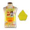 Children's Apron and Bandana Set Featuring Anpanman, 100cm, Size 28, for Toddlers Who Can Wear the Bandana Themselves