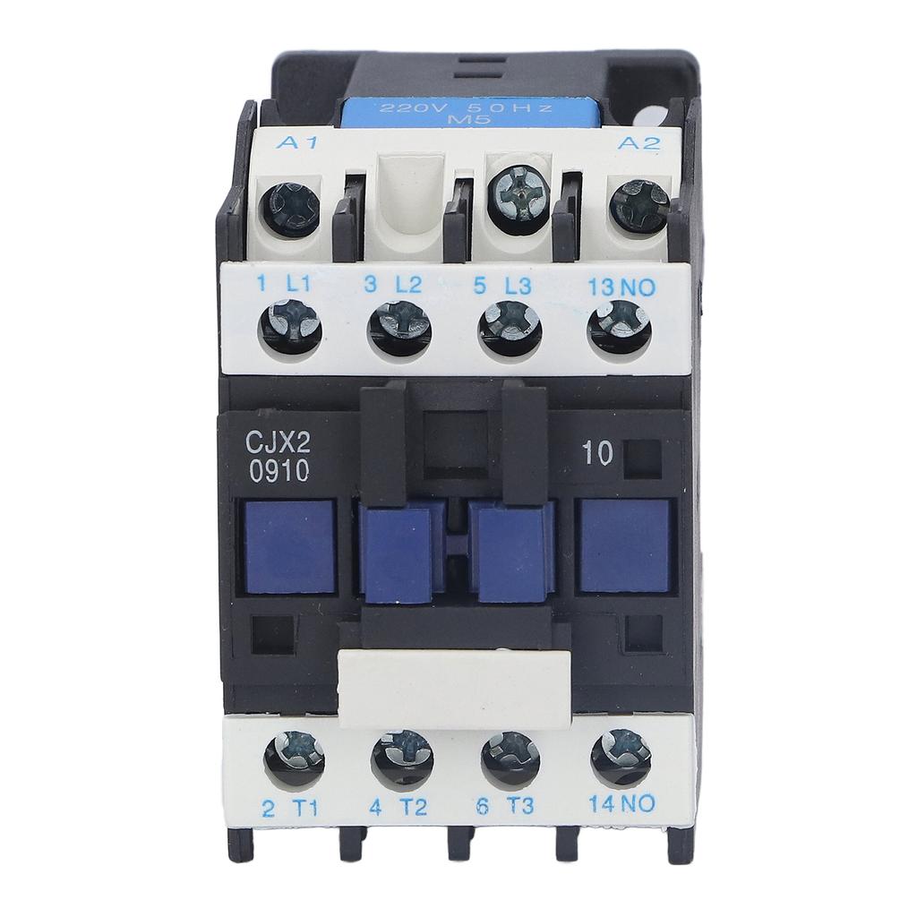 Катушка контактора переменного тока НО для управления питанием двигателя, индикаторы CJX2‑0910 220В 50Гц 9А