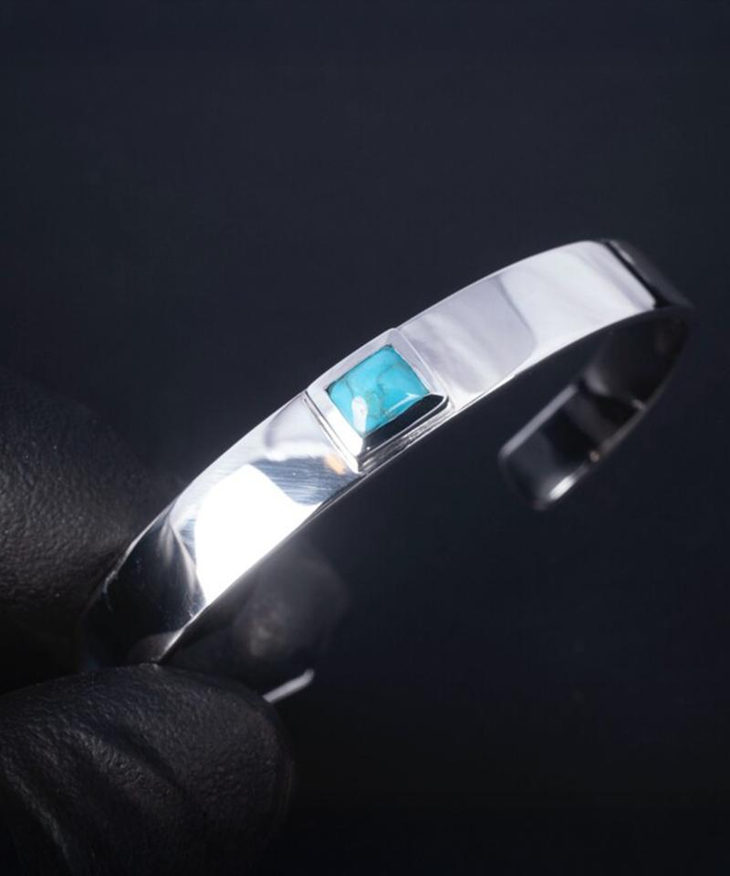 Josilver Simple Square Bangle (M)