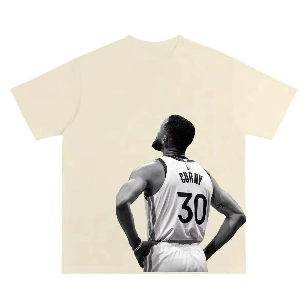 Stephen Curry Basketball Star T-Shirt Men Women Short Sleeve Cotton Tees Retro Sports Streetwear Y2k T-shirt Unisex Summer Tops