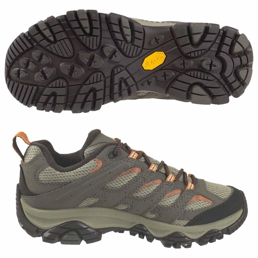 Merrell MOAB 3 Синтетические Походные Банджи Размер 3E Женские Gore-Tex (Широкая ширина) Туфли, Шнурок, 23.5 см,