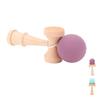 Kendama Wooden Kendama Toy Portable Kendama Improves Hand Eye Coordination with String for Indoor an