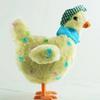 Игрушки для кур, несущих яйца, со звуковой музыкой, электрическая сумасшедшая плюшевая кукла-курица, милая игрушка-курица, несущая яйца, мягкая игрушка для детей