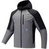 Training Series Sports Casual Minimalist Color Block Jacket Men Jacket Basic-Black Calm-Gray 152447610N-2