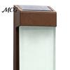 Solar House Number Light Light, Power with High-Efficiency Panels, Intelligent Automatic Address Frosted Glass LED Waterproof Outdoor Sign Powered