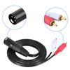 1.5m/ 5ft Stereo Audio Splitter Patch Y Cable Cord 1 XLR Male To 2 RCA Male Plug