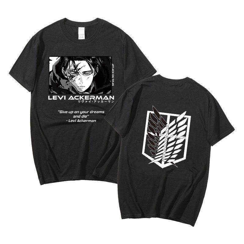 Футболка с японским аниме «Скаутинг Легиона», одежда Shingeki No Kyojin, футболка «Атака на Титанов», гигантская футболка с короткими рукавами, женская футболка унисекс