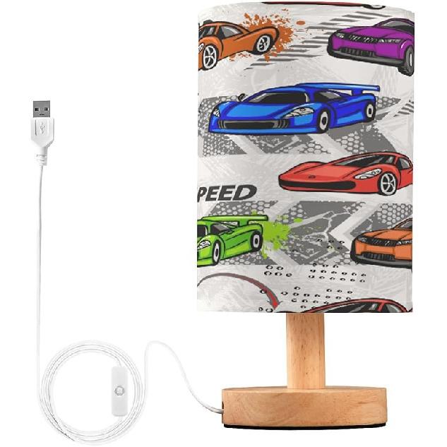 Onyx Marble Desk Lamp Stone Marbling Bedside Lamp Table Lamps Cylinder Nightstand Lamp for Bedroom Living Room Office Decor