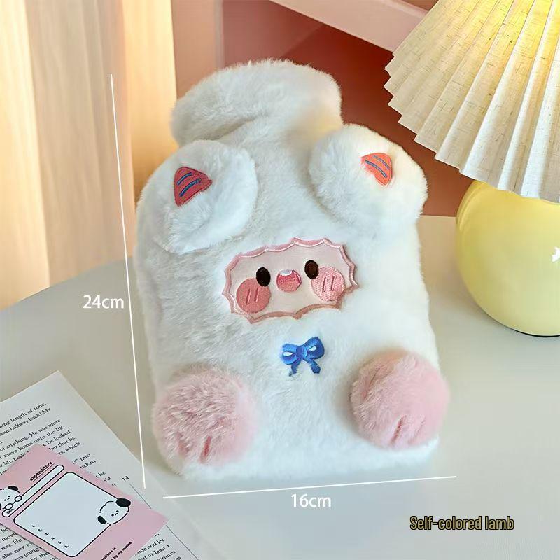 Зимняя плюшевая грелка-овечка для девочек - Милый согревающий элемент для живота и рук для малышей