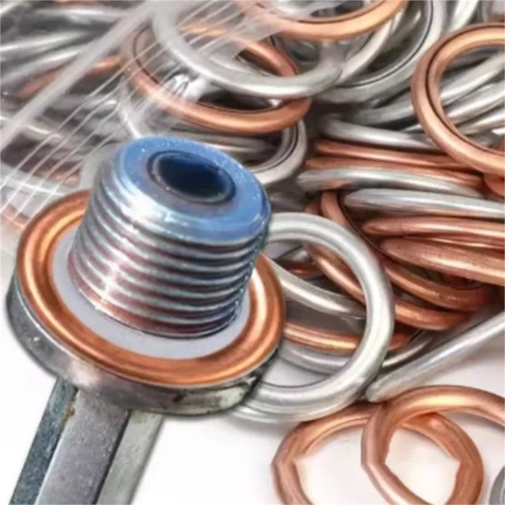 Oil Drain Plug Gasket Accessories For Oil Pan Drain Gasket Drainage Bolt Pad Car