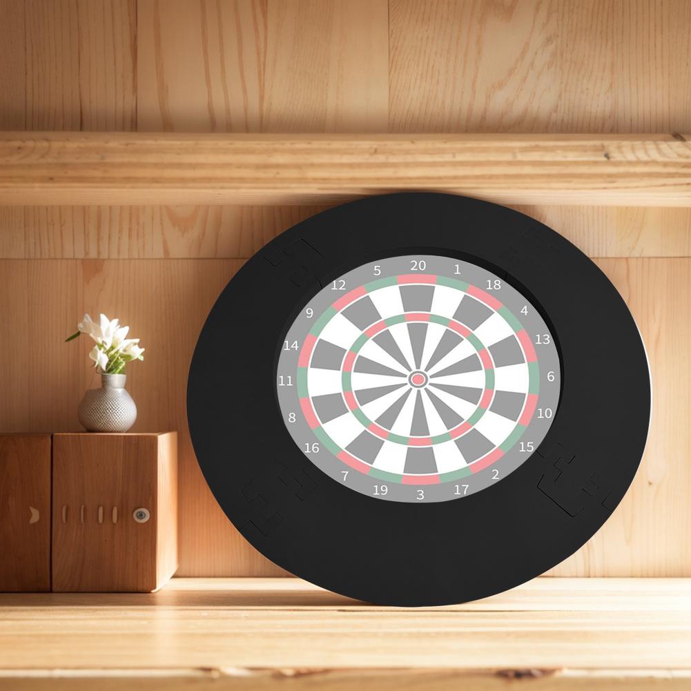 EVA Dartboard Surround Jigsaw Ring Design Dart Board Ring Lightweight Splicing Dart Board Wall Protector Dartboard Surround Ring