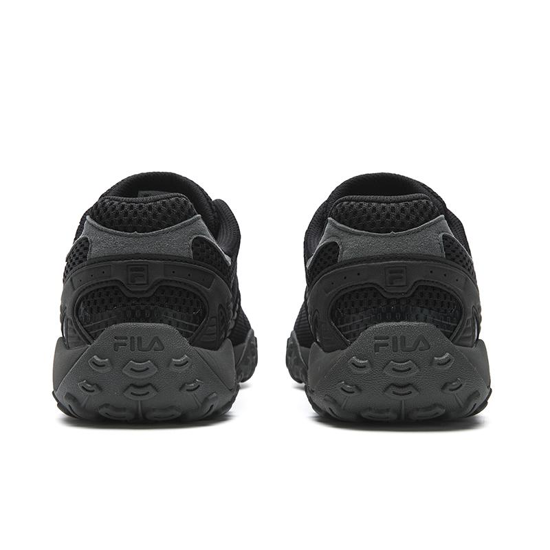 Fila ECHAPPE 2 Устойчивые к истиранию, Дышащие, Легкие Низкие Повседневные Кроссовки Мужские Gallant Черный/Теневой Черный Серый F12M612164FBD